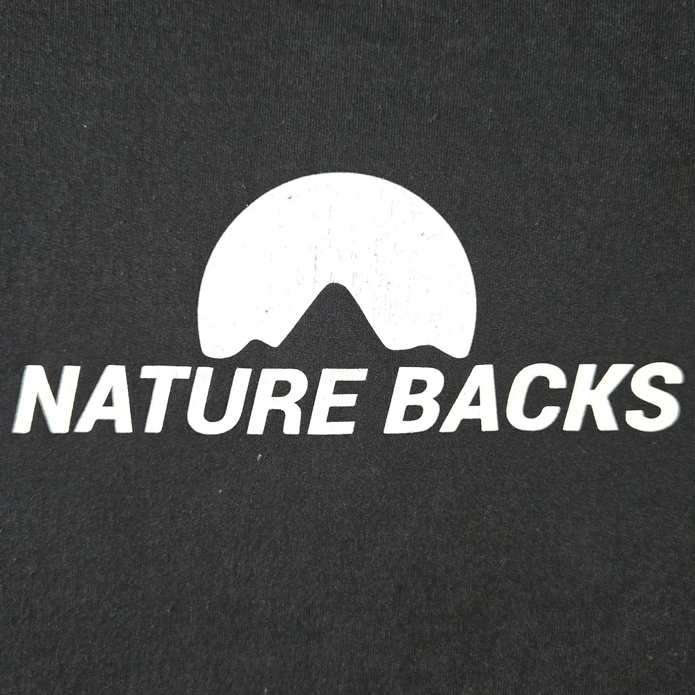 Nature Backs Long Sleeve Graphic Crew Sweatshirt Pullover - Picture 2 of 6